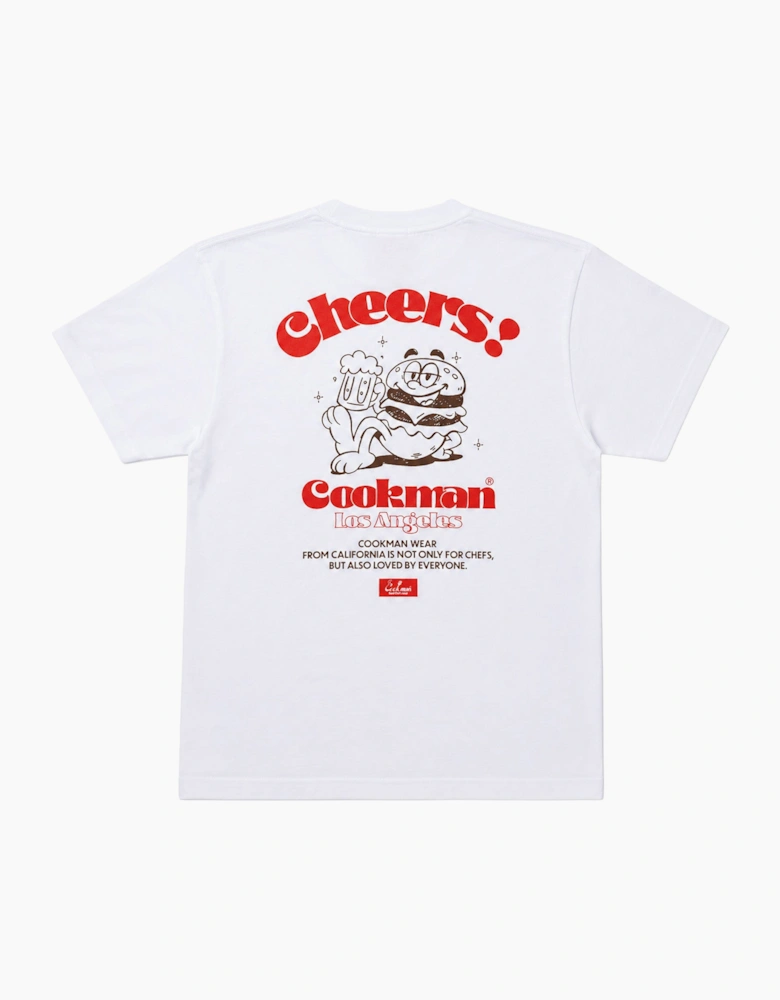 Cookman Cheers Burger T-Shirt