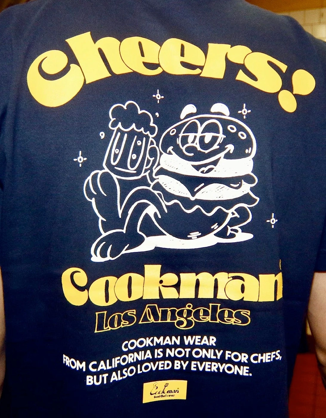 Cookman Cheers Burger T-Shirt