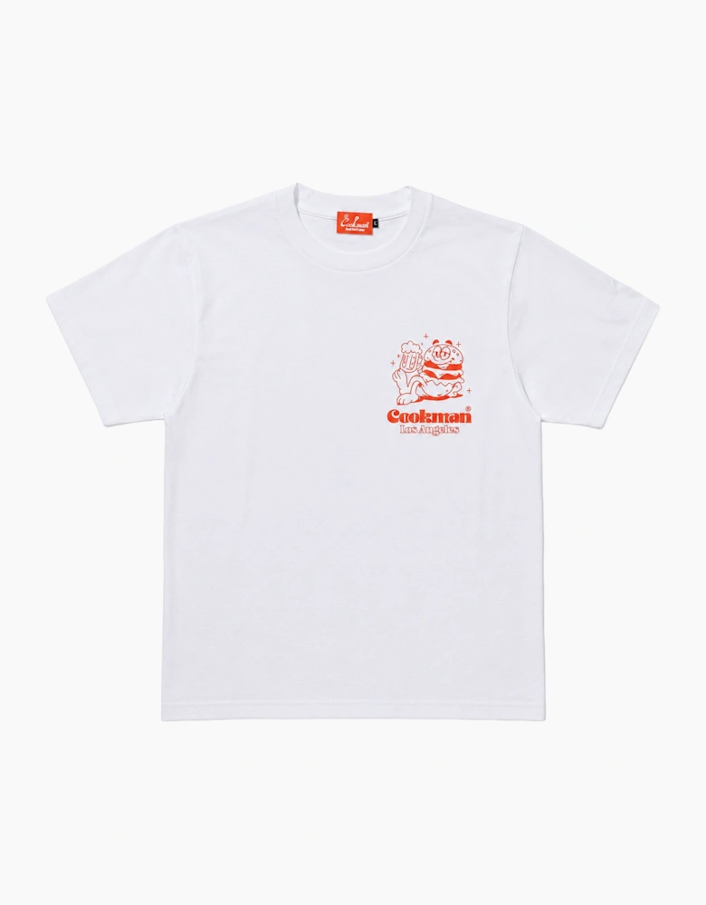 Cookman Cheers Burger T-Shirt
