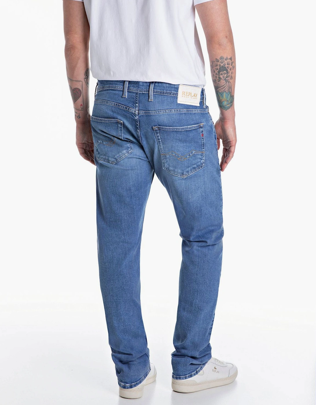 Replay Eco plus 573 Grover straight fit jean 009