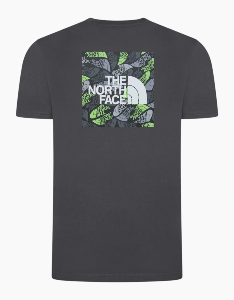 The North Face Mens T Shirt Box Exploration Crew Neck Graphic Print Cotton Tee