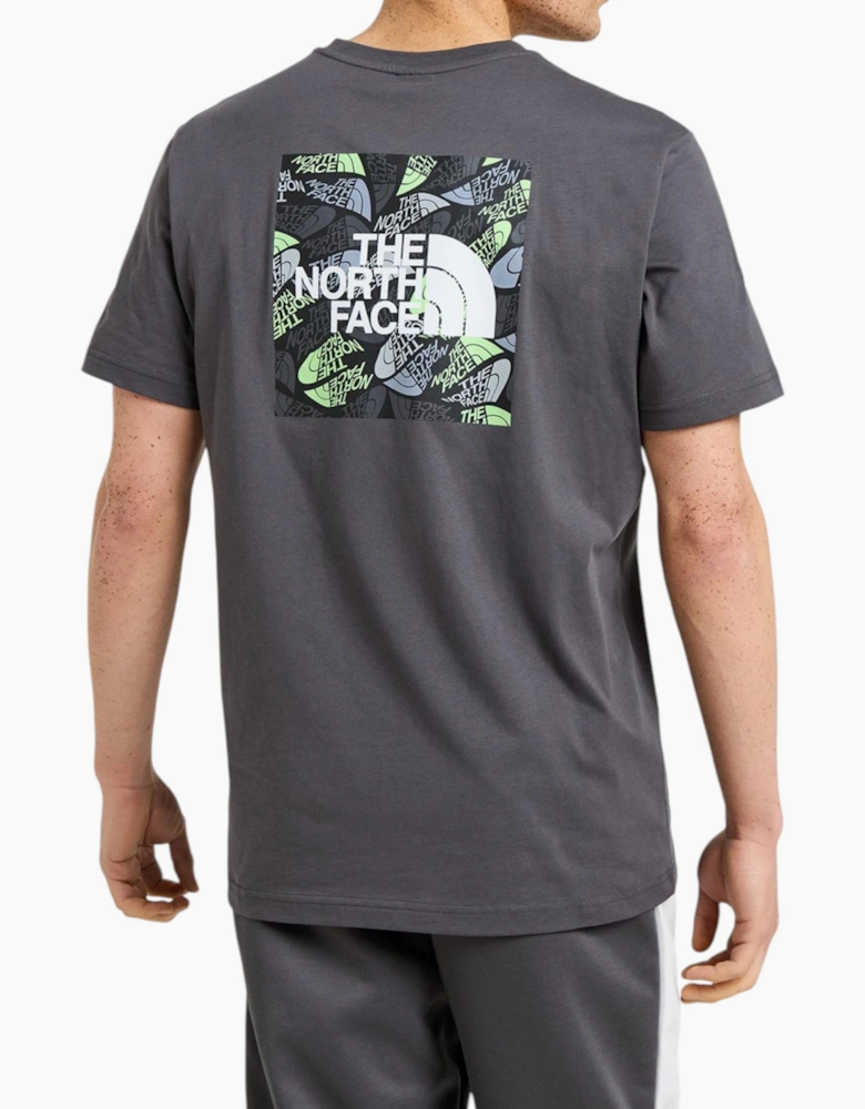 The North Face Mens T Shirt Box Exploration Crew Neck Graphic Print Cotton Tee