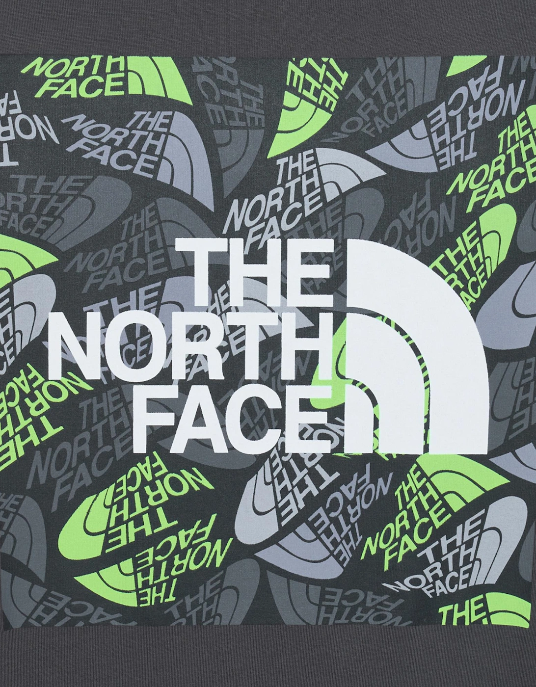 The North Face Mens T Shirt Box Exploration Crew Neck Graphic Print Cotton Tee