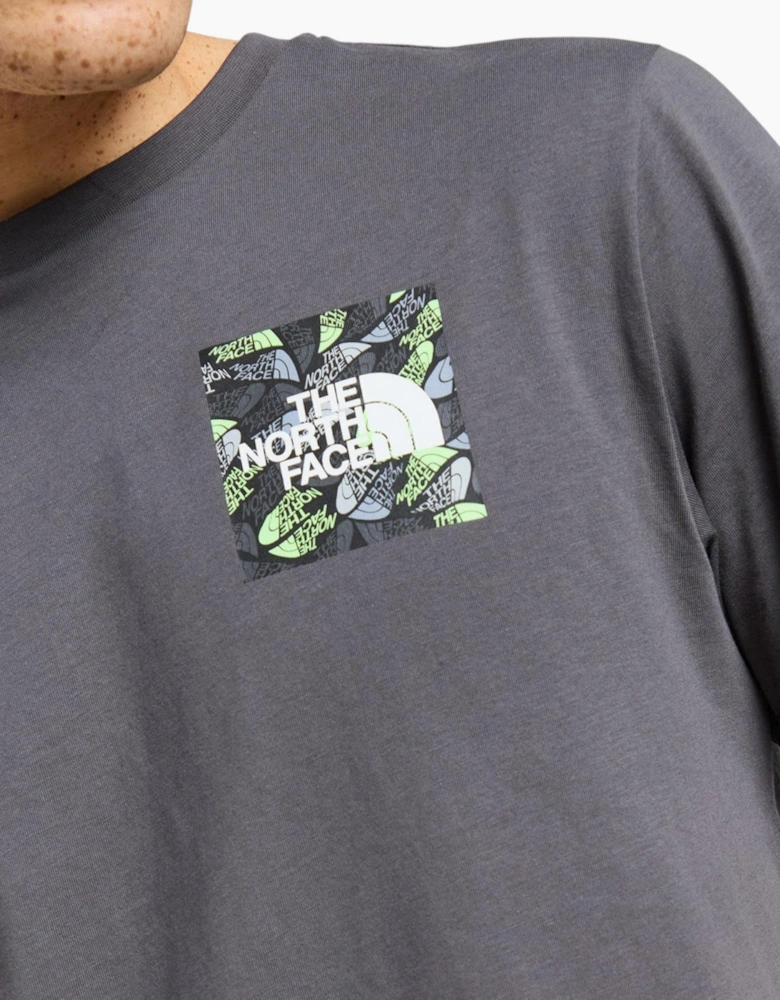 The North Face Mens T Shirt Box Exploration Crew Neck Graphic Print Cotton Tee