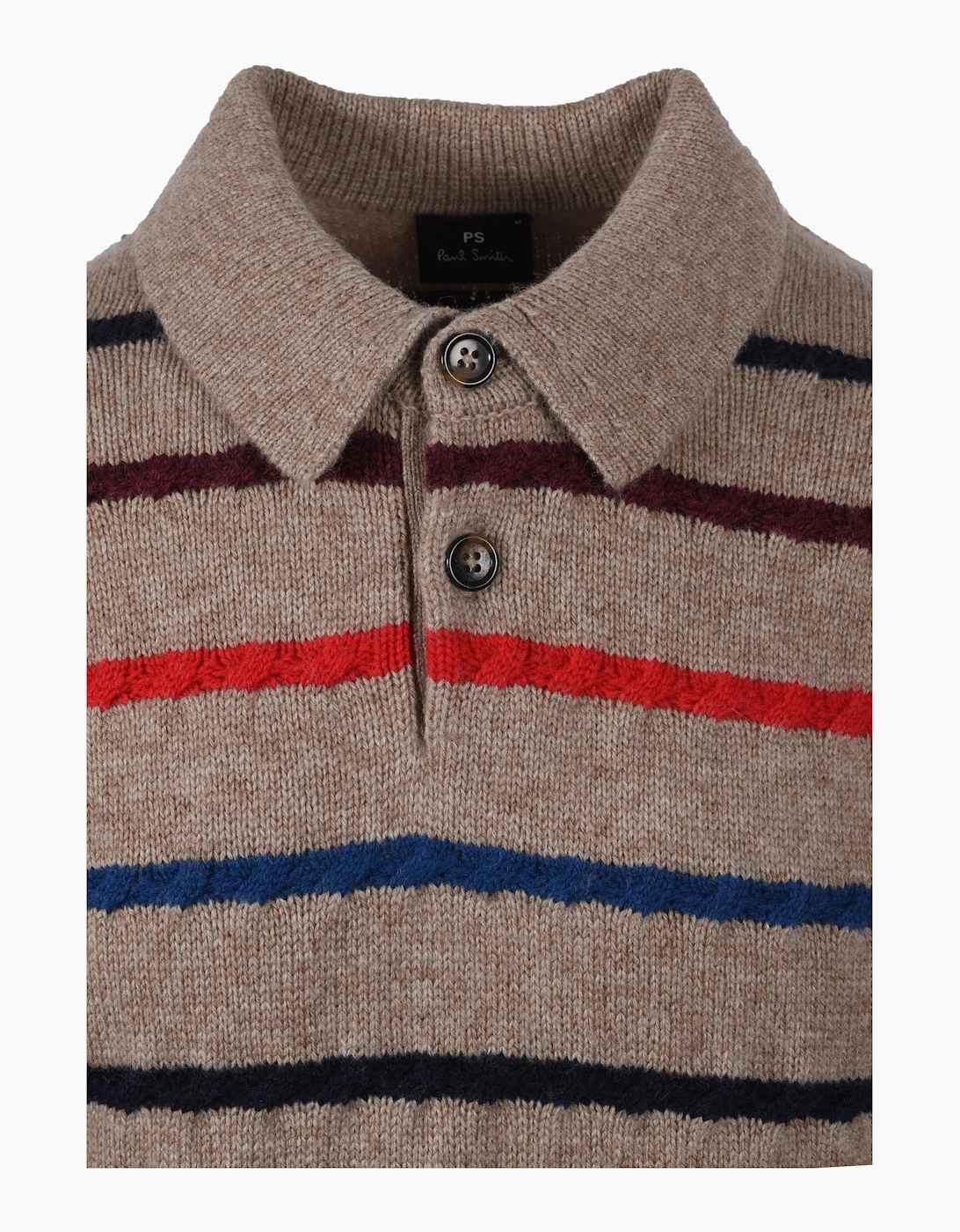 Paul Smith Long Sleeve Polo Sand