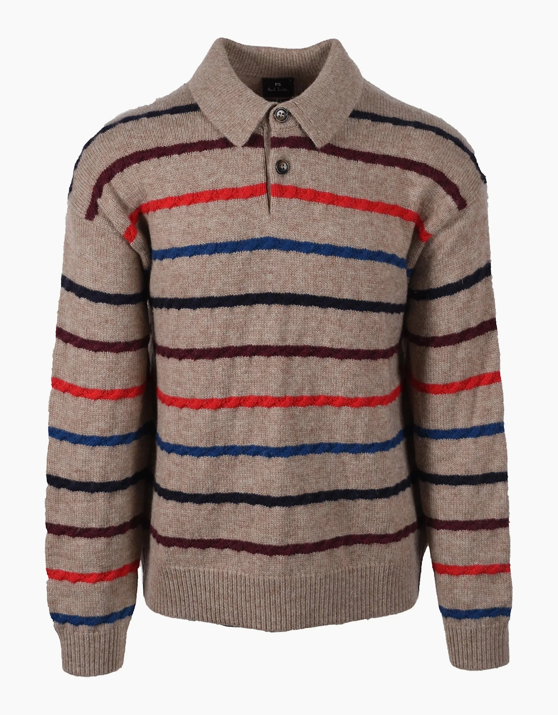 Paul Smith Long Sleeve Polo Sand