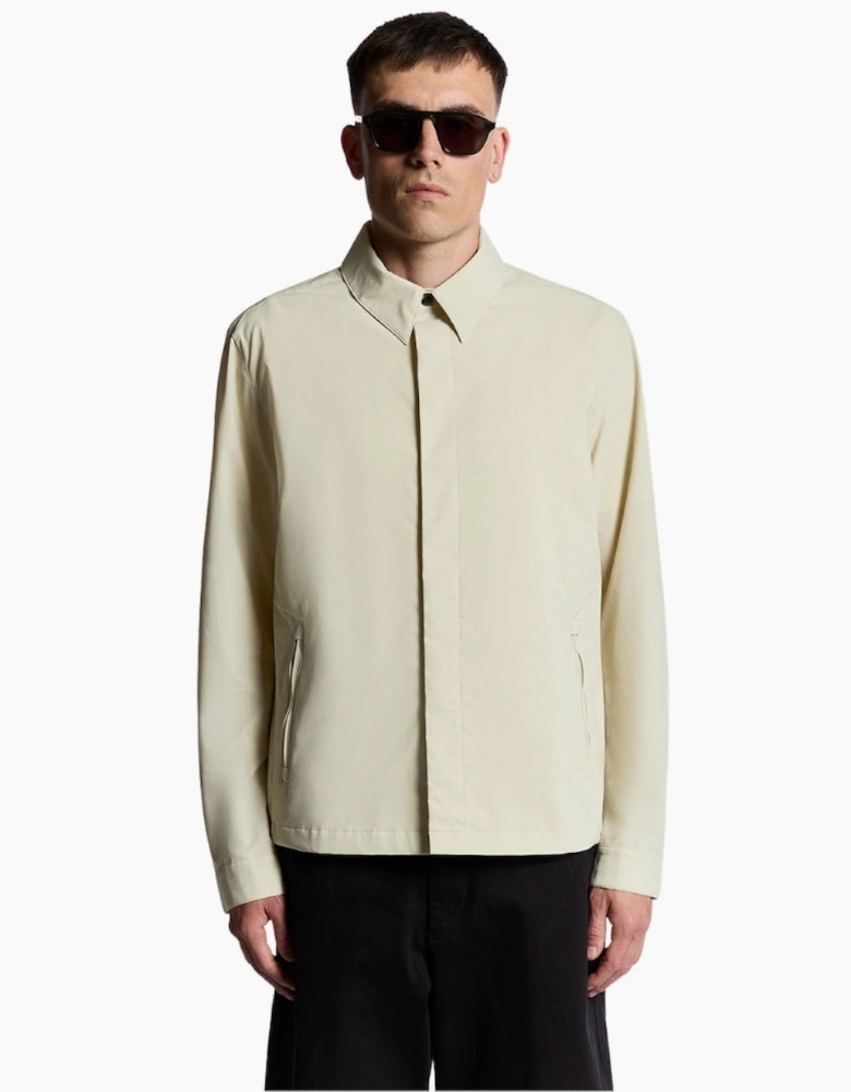 Lyle & Scott Grey Taupe Nylon Overshirt