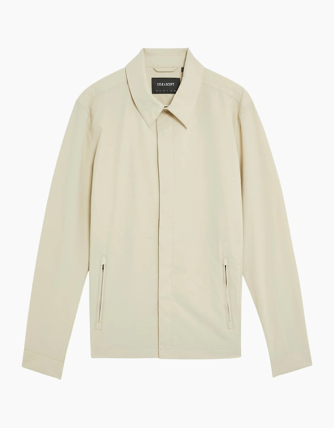 Lyle & Scott Grey Taupe Nylon Overshirt