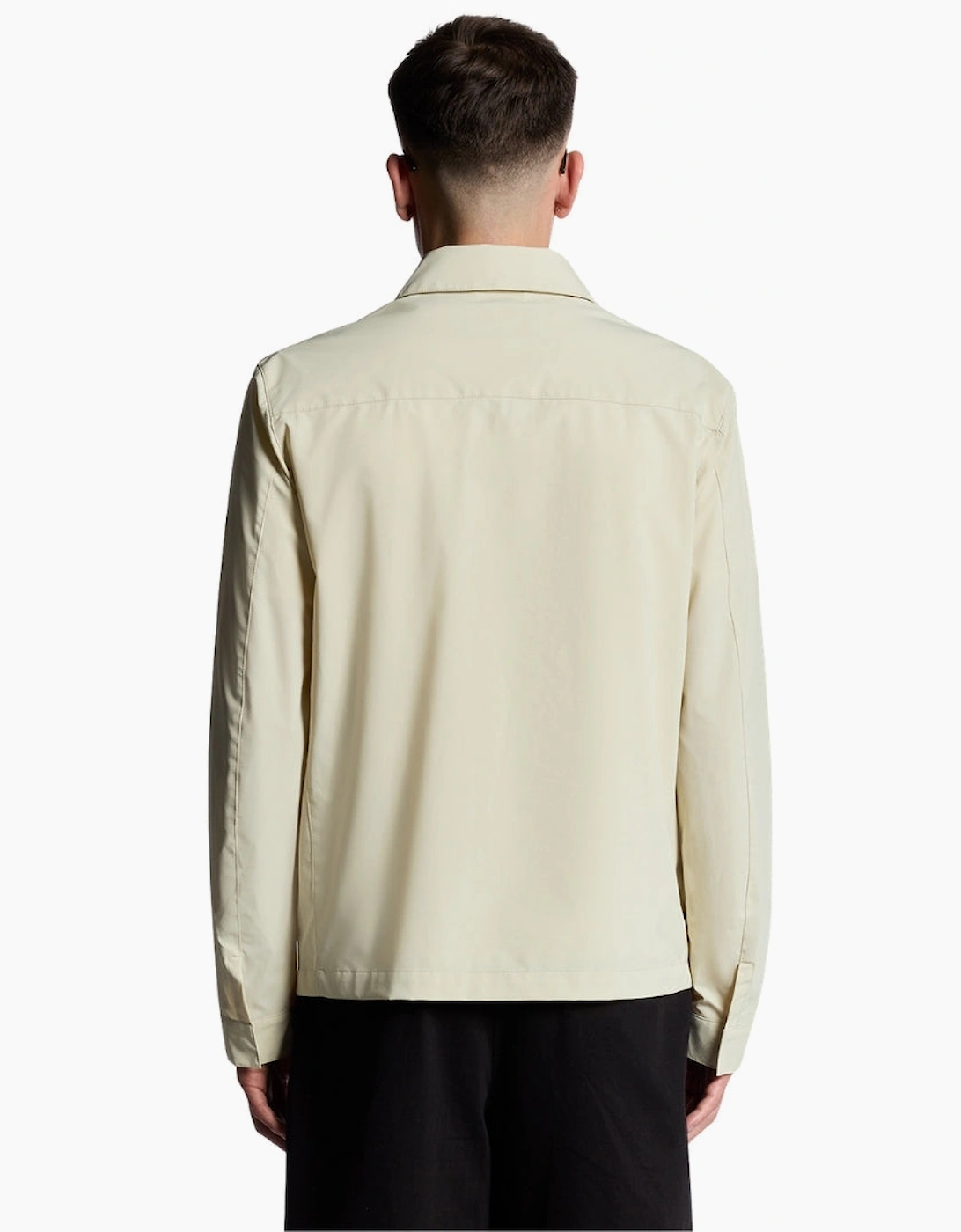 Lyle & Scott Grey Taupe Nylon Overshirt