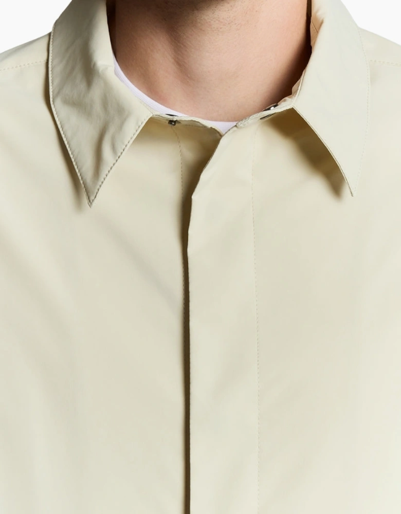 Lyle & Scott Grey Taupe Nylon Overshirt