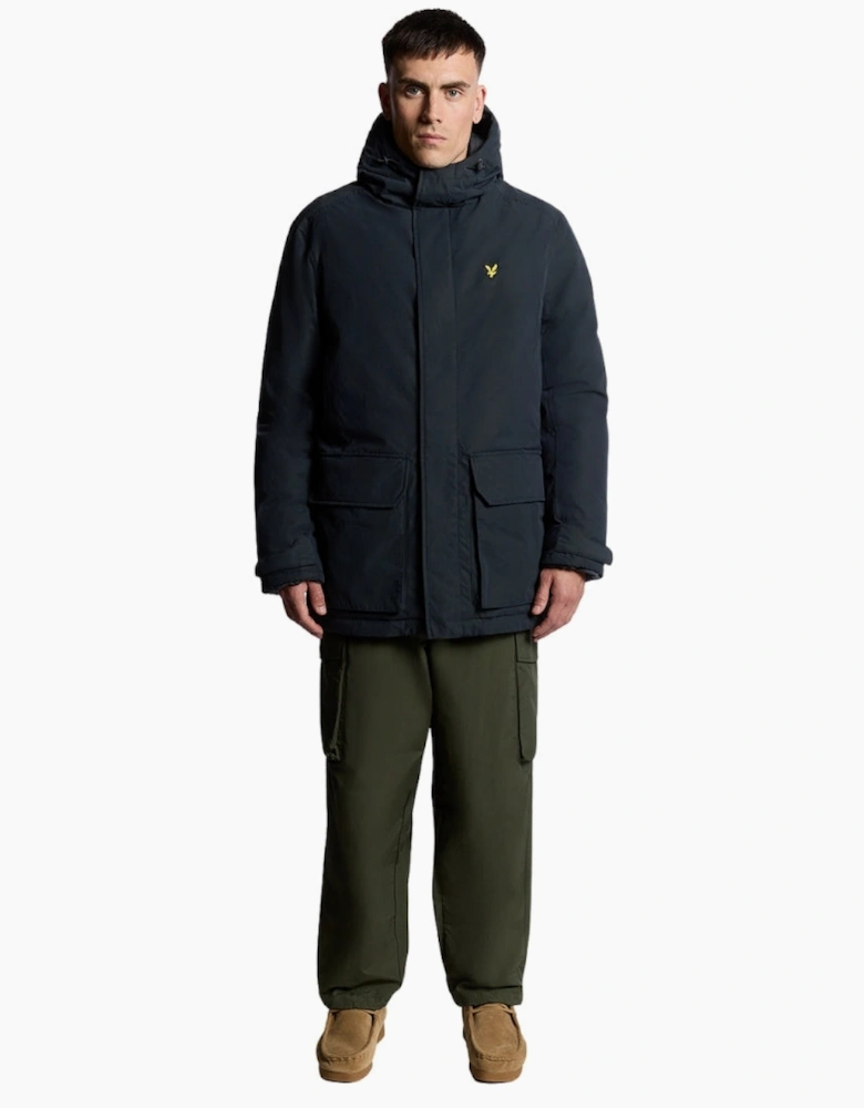 Lyle & Scott Dark Navy Membrane Parka