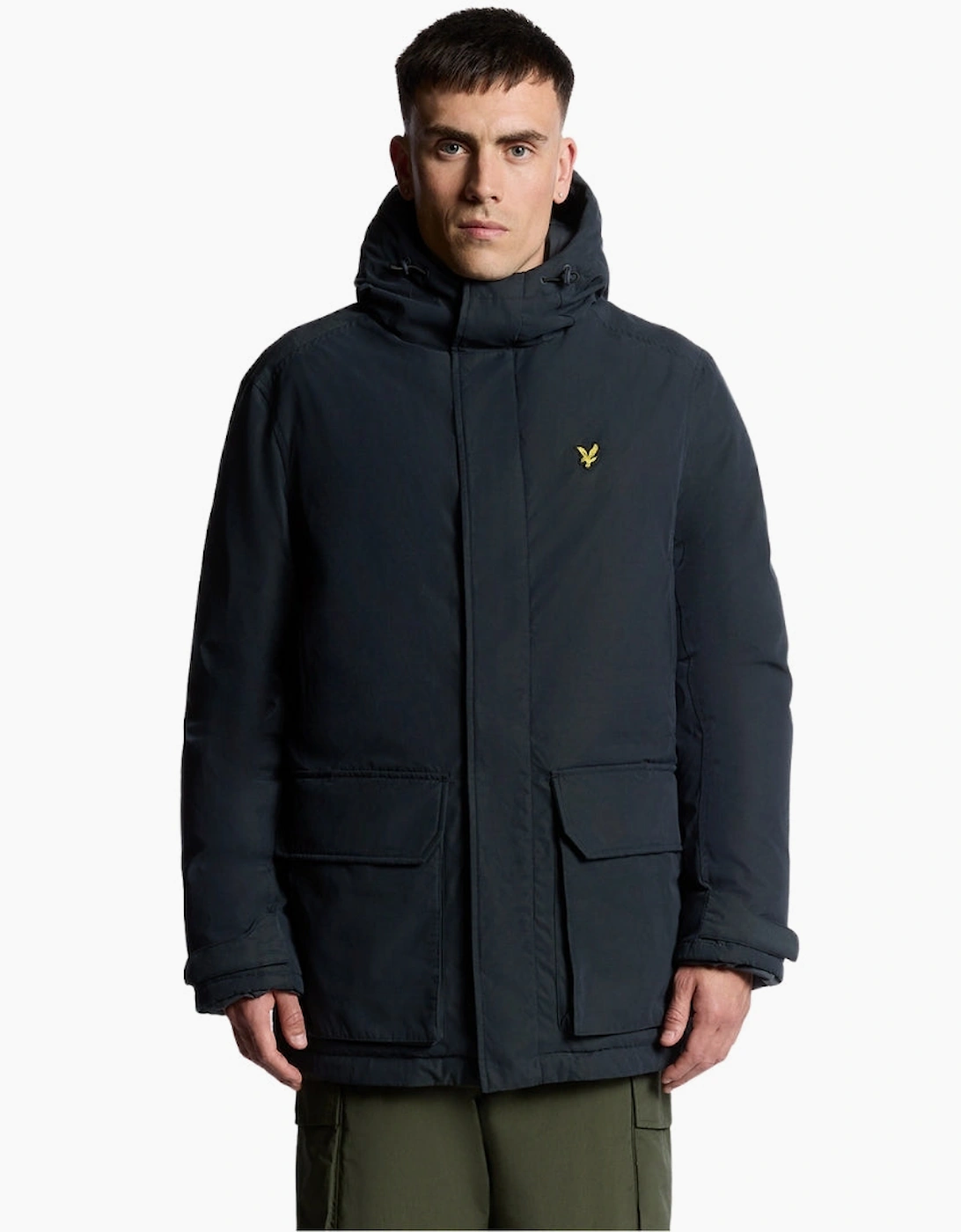 Lyle & Scott Dark Navy Membrane Parka