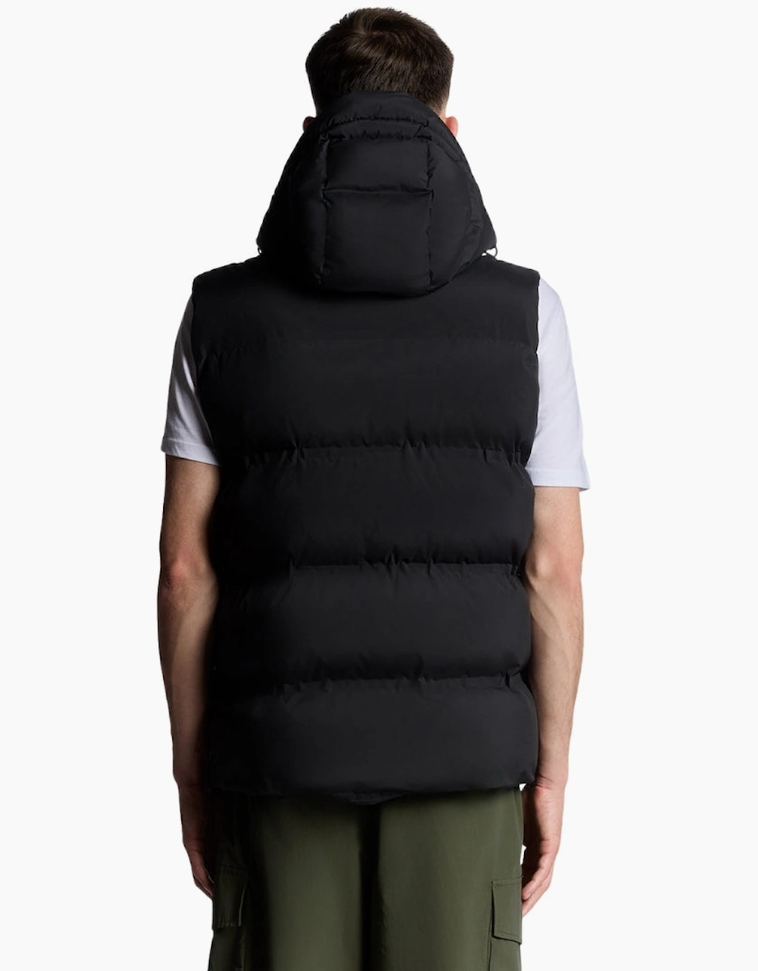 Lyle & Scott Jet Black Welded Puffer Gilet