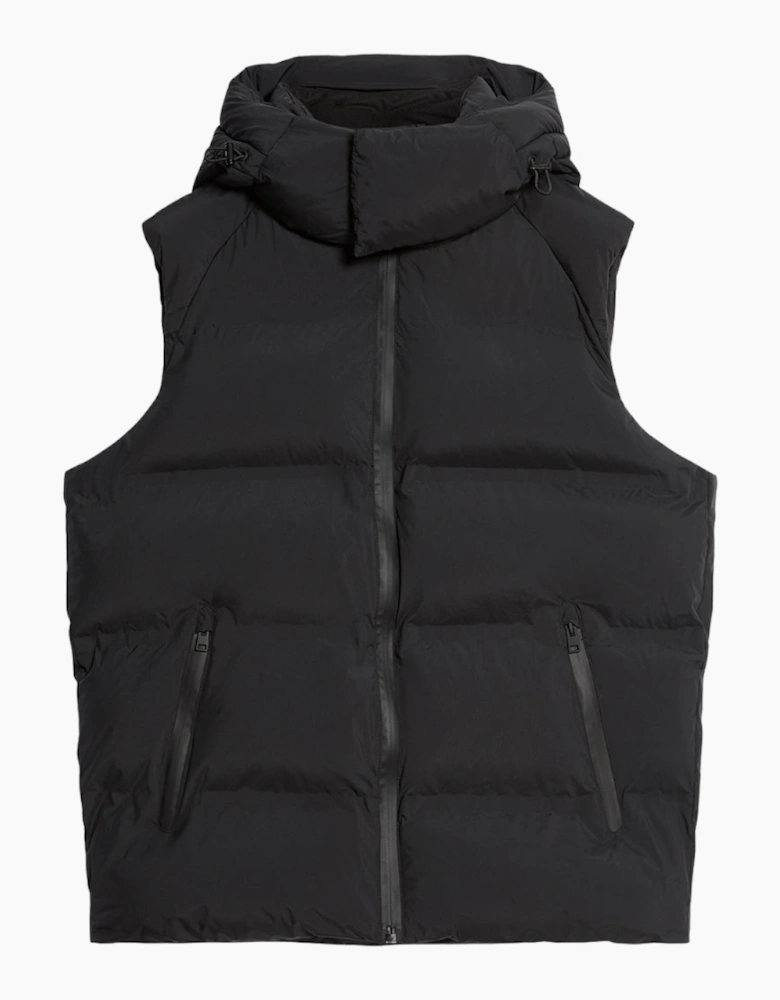 Lyle & Scott Jet Black Welded Puffer Gilet