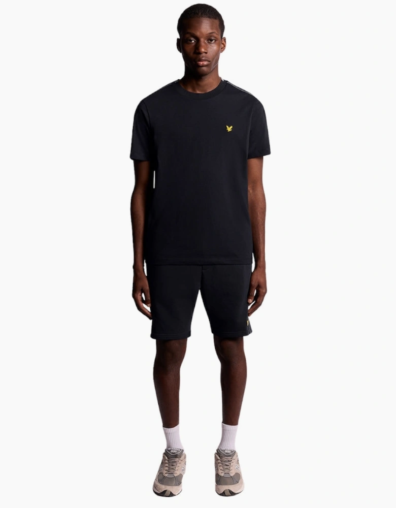 Lyle & Scott Navy Blue Tape T-Shirt