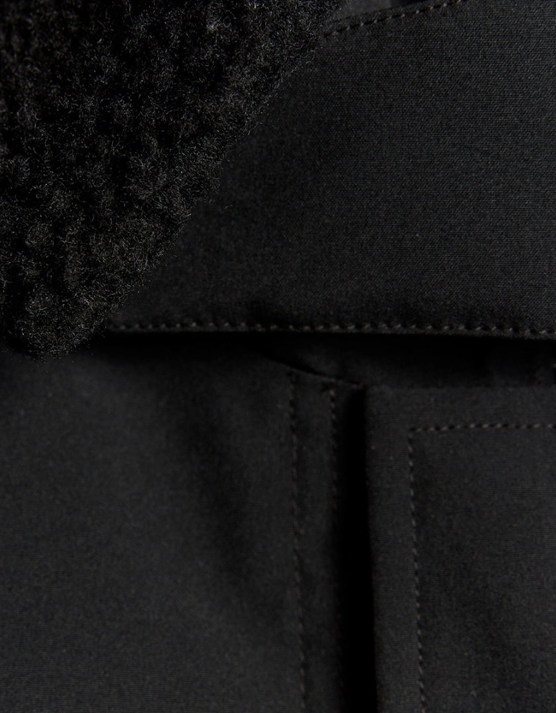 Lyle & Scott Jet Black Cold Weather Parka