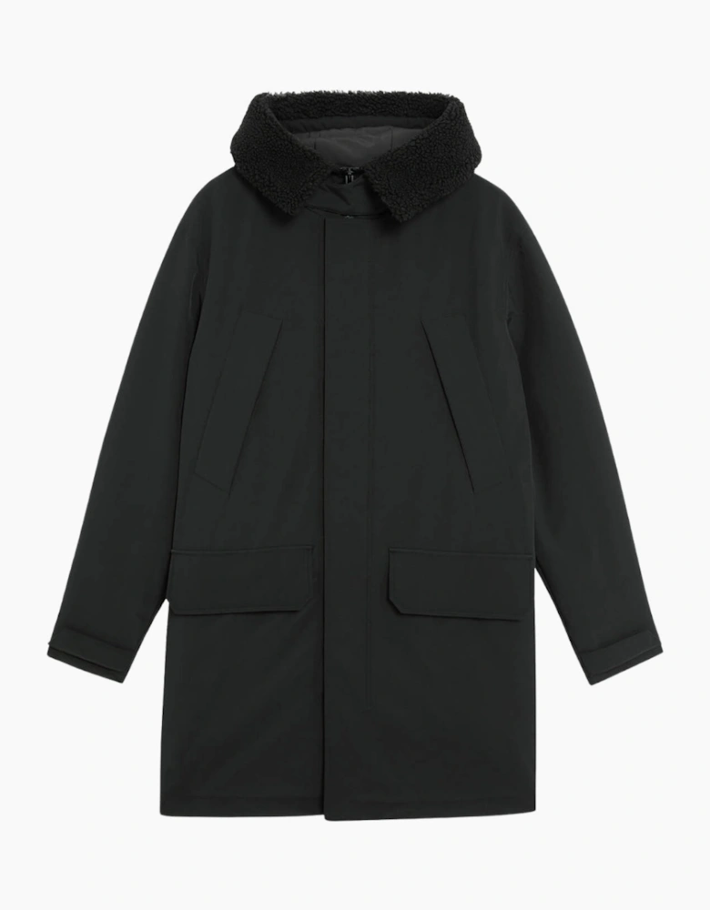 Lyle & Scott Jet Black Cold Weather Parka