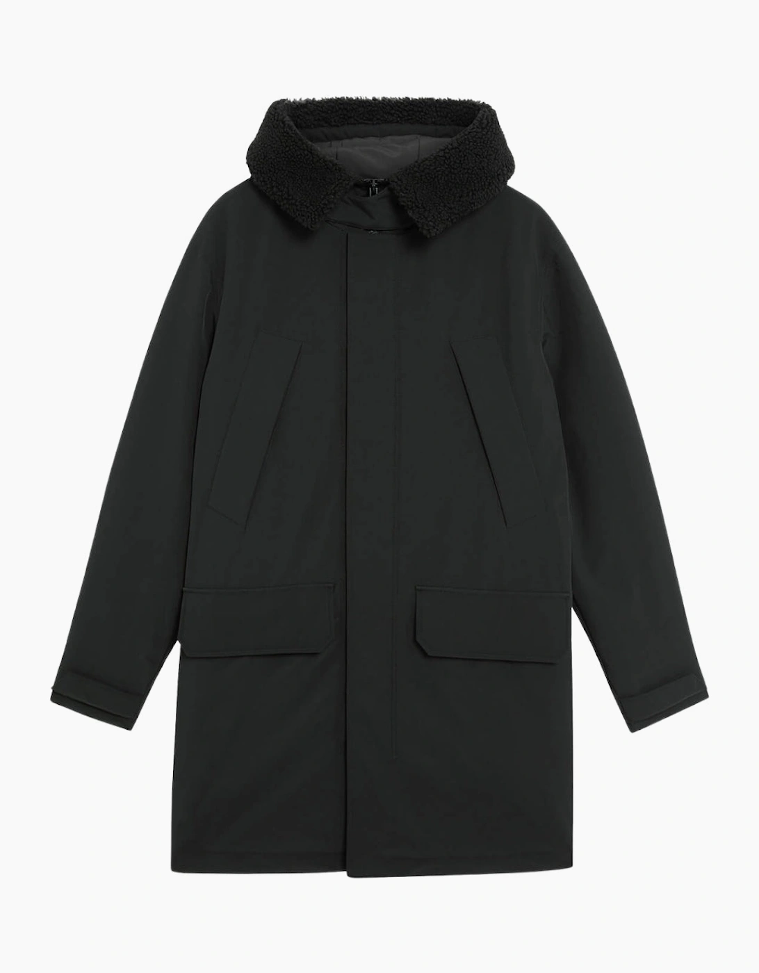 Lyle & Scott Jet Black Cold Weather Parka