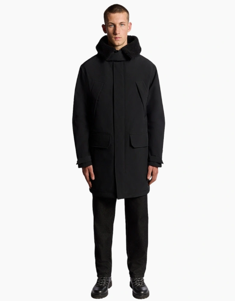 Lyle & Scott Jet Black Cold Weather Parka
