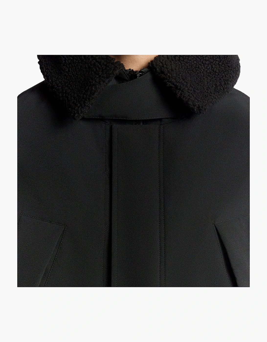 Lyle & Scott Jet Black Cold Weather Parka