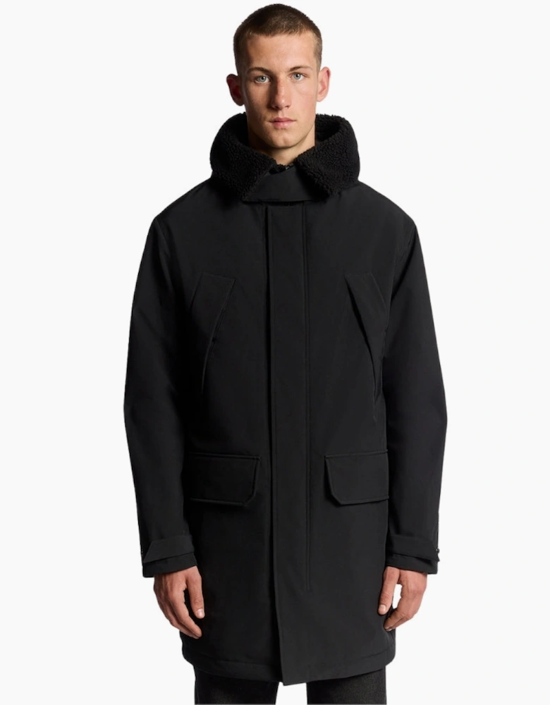 Lyle & Scott Jet Black Cold Weather Parka