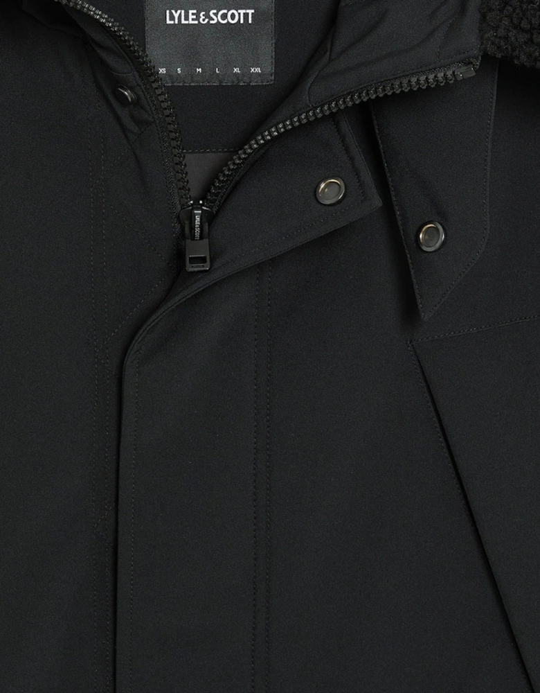 Lyle & Scott Jet Black Cold Weather Parka