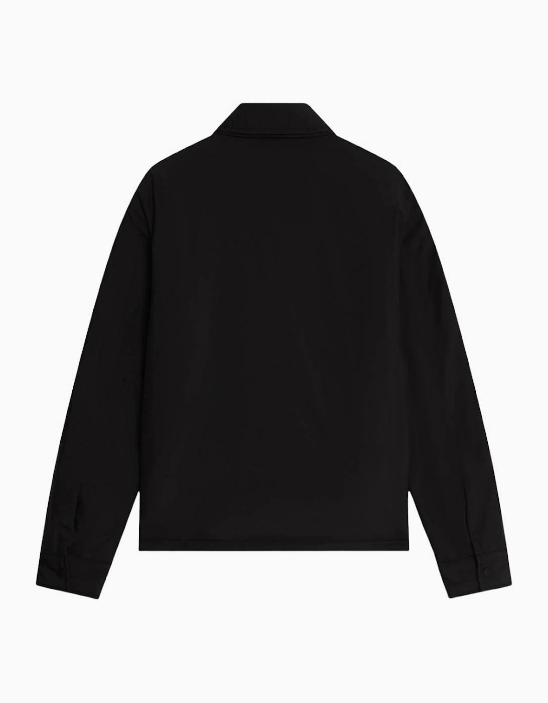 Lyle & Scott Black Collared Puffer Jacket