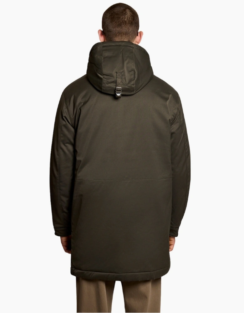 Lyle & Scott Green Olive Parka