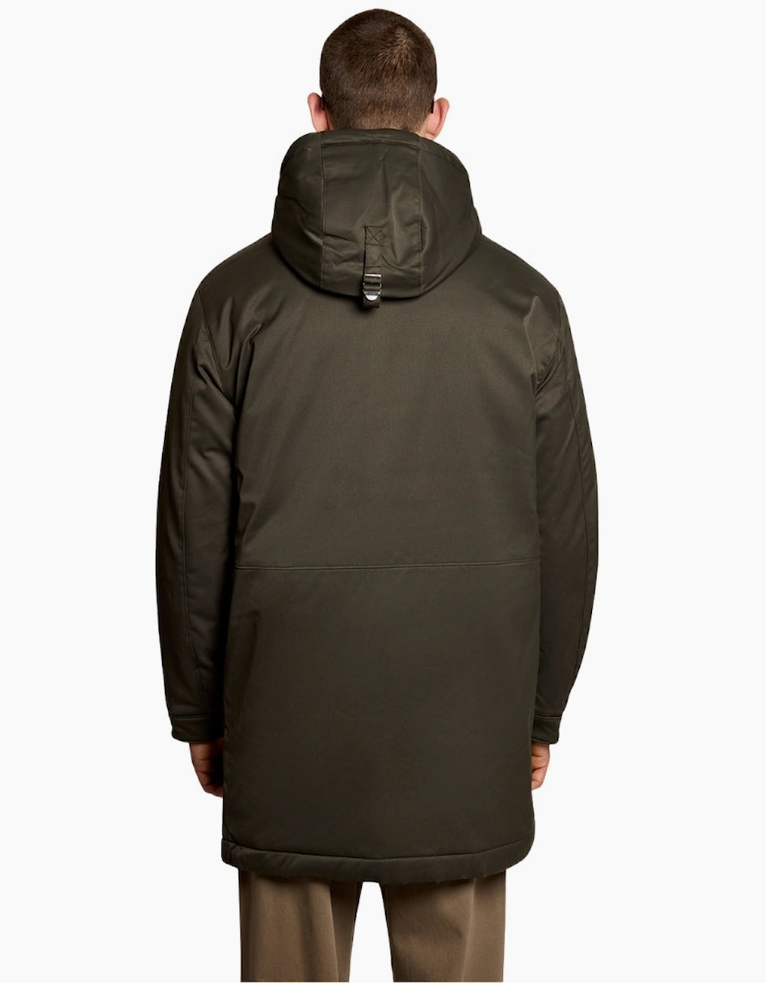 Lyle & Scott Green Olive Parka