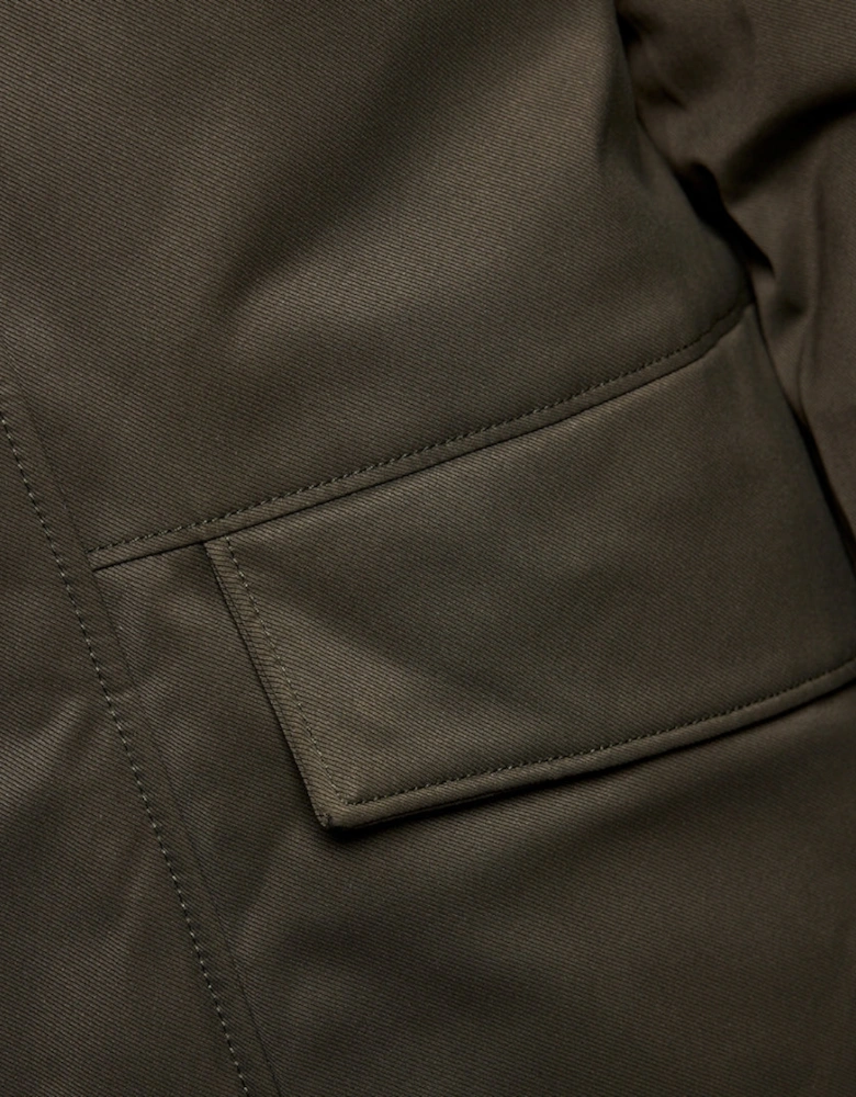 Lyle & Scott Green Olive Parka