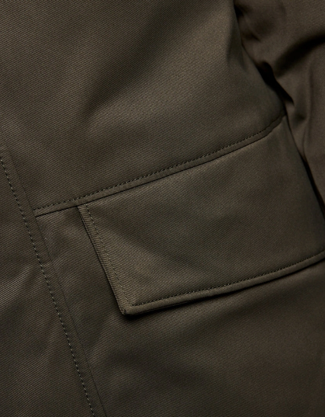 Lyle & Scott Green Olive Parka