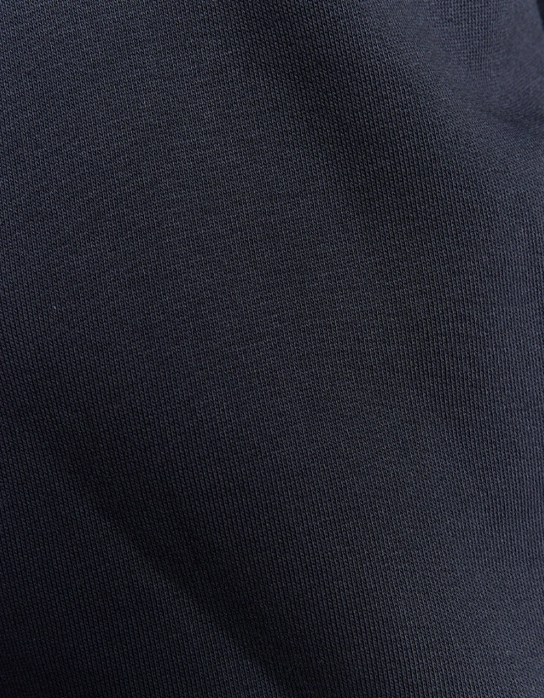 Lyle & Scott Navy Blue Half Raglan Jersey Bomber