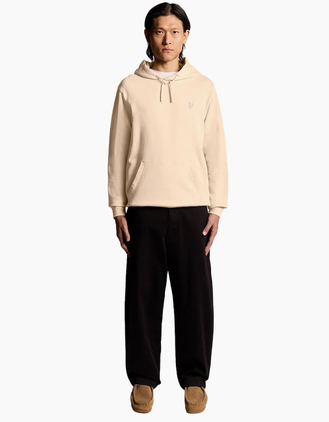 Lyle & Scott Pink Superfine Pullover Hoodie