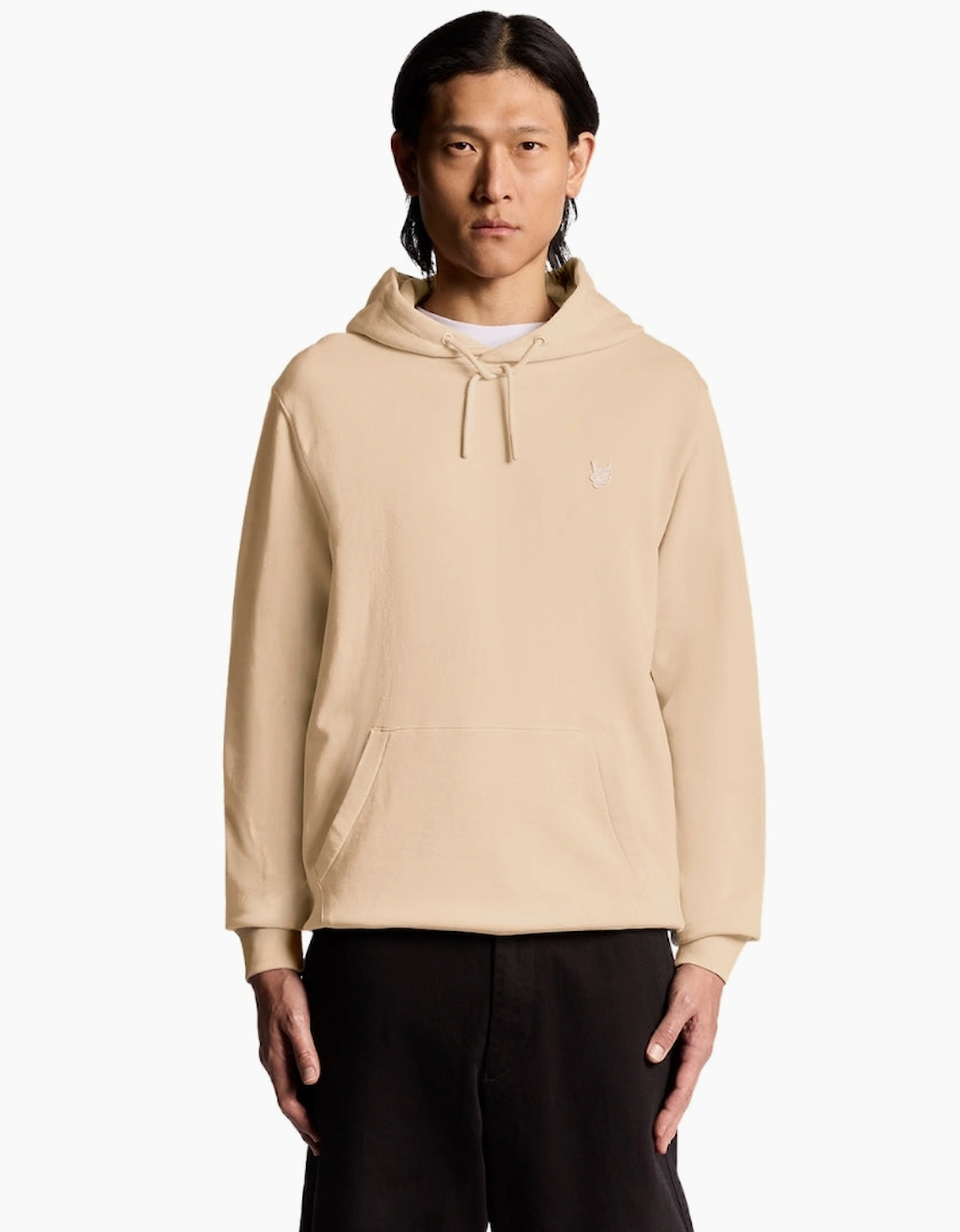 Lyle & Scott Pink Superfine Pullover Hoodie