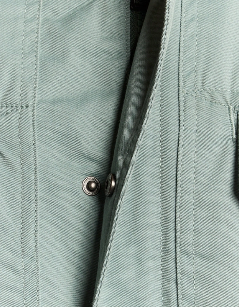 Lyle & Scott Green Multi Pocket Overshirt