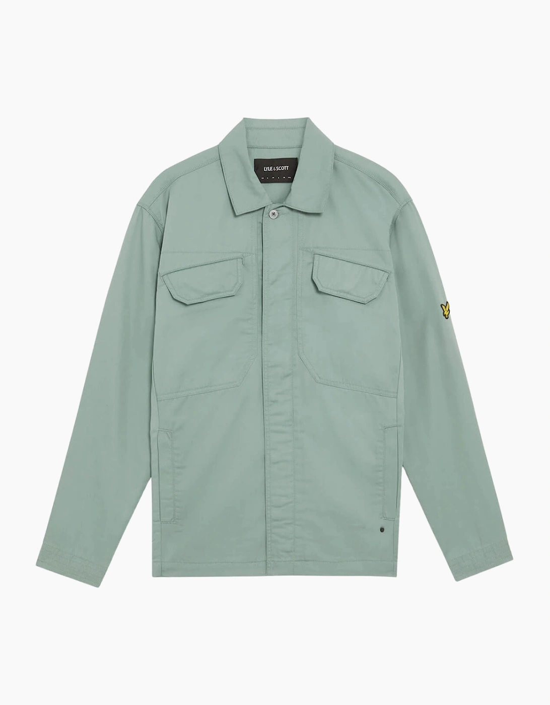 Lyle & Scott Green Multi Pocket Overshirt