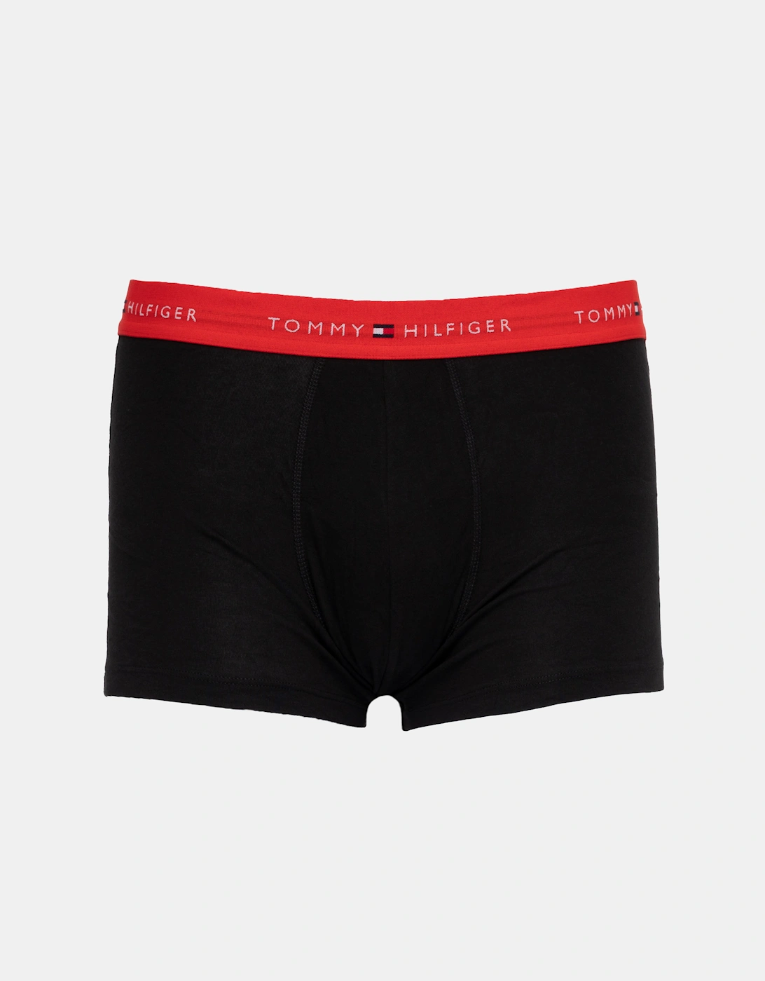 Tommy Hilfiger 7-Pack Logo Waistband Mens Trunks - Rainbow Mix