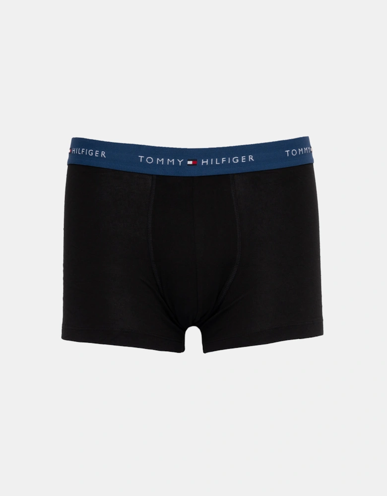 Tommy Hilfiger 7-Pack Logo Waistband Mens Trunks - Rainbow Mix