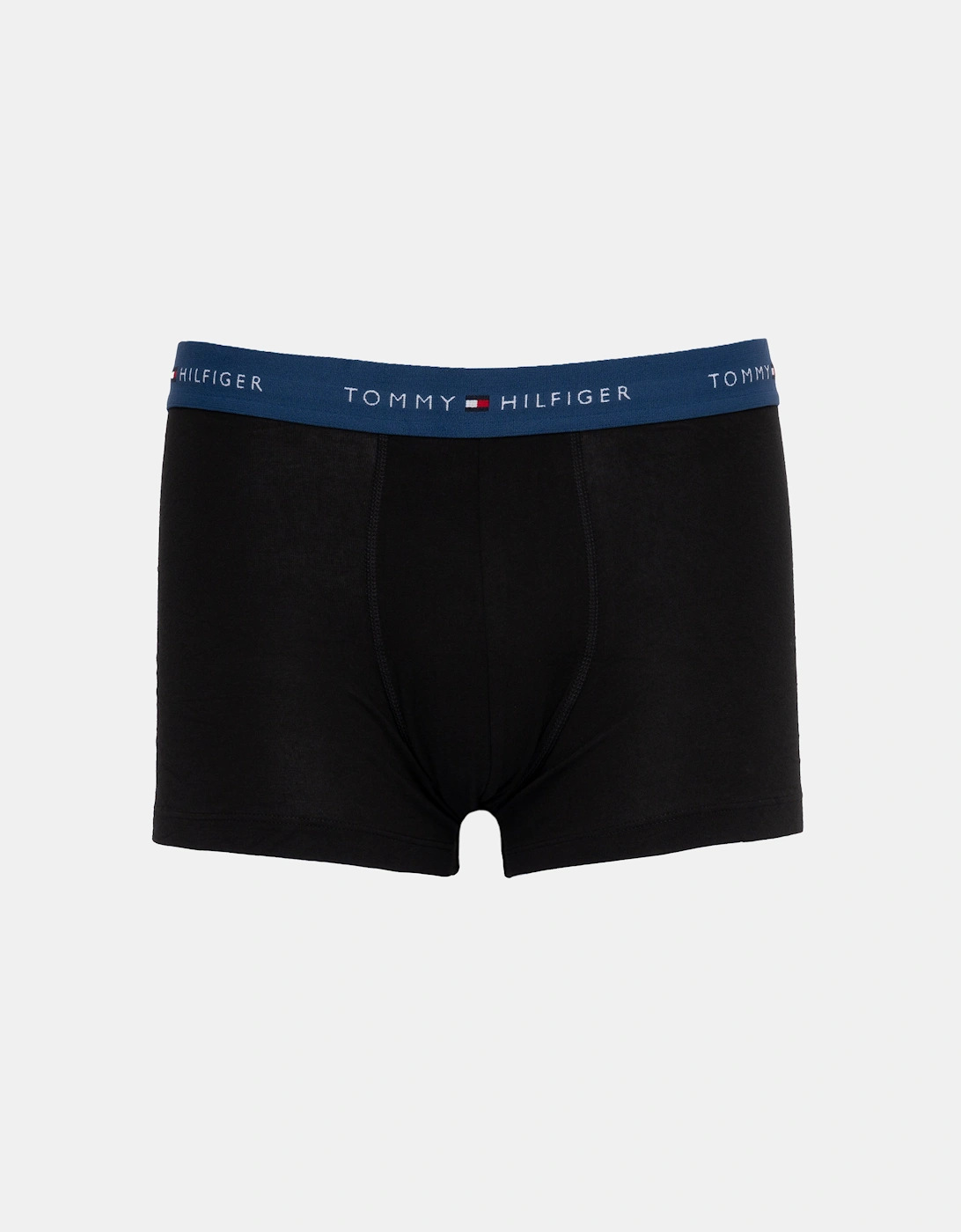 Tommy Hilfiger 7-Pack Logo Waistband Mens Trunks - Rainbow Mix