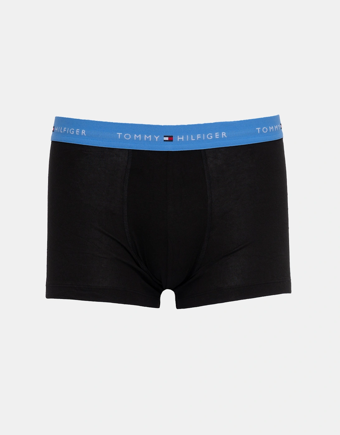 Tommy Hilfiger 7-Pack Logo Waistband Mens Trunks - Rainbow Mix