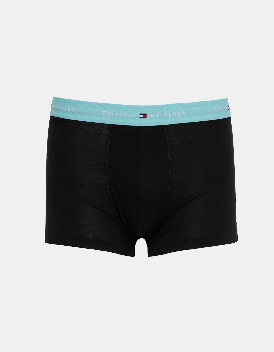 Tommy Hilfiger 7-Pack Logo Waistband Mens Trunks - Rainbow Mix