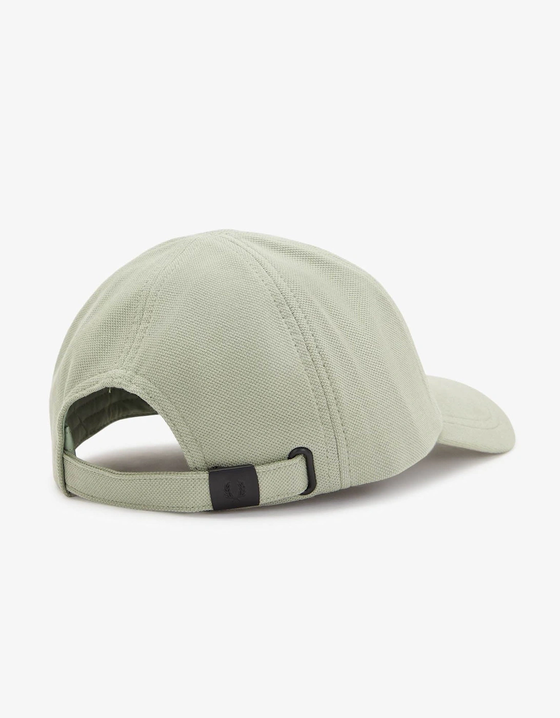Fred Perry Mens Pique Classic Cap - Seagrass/Black S23
