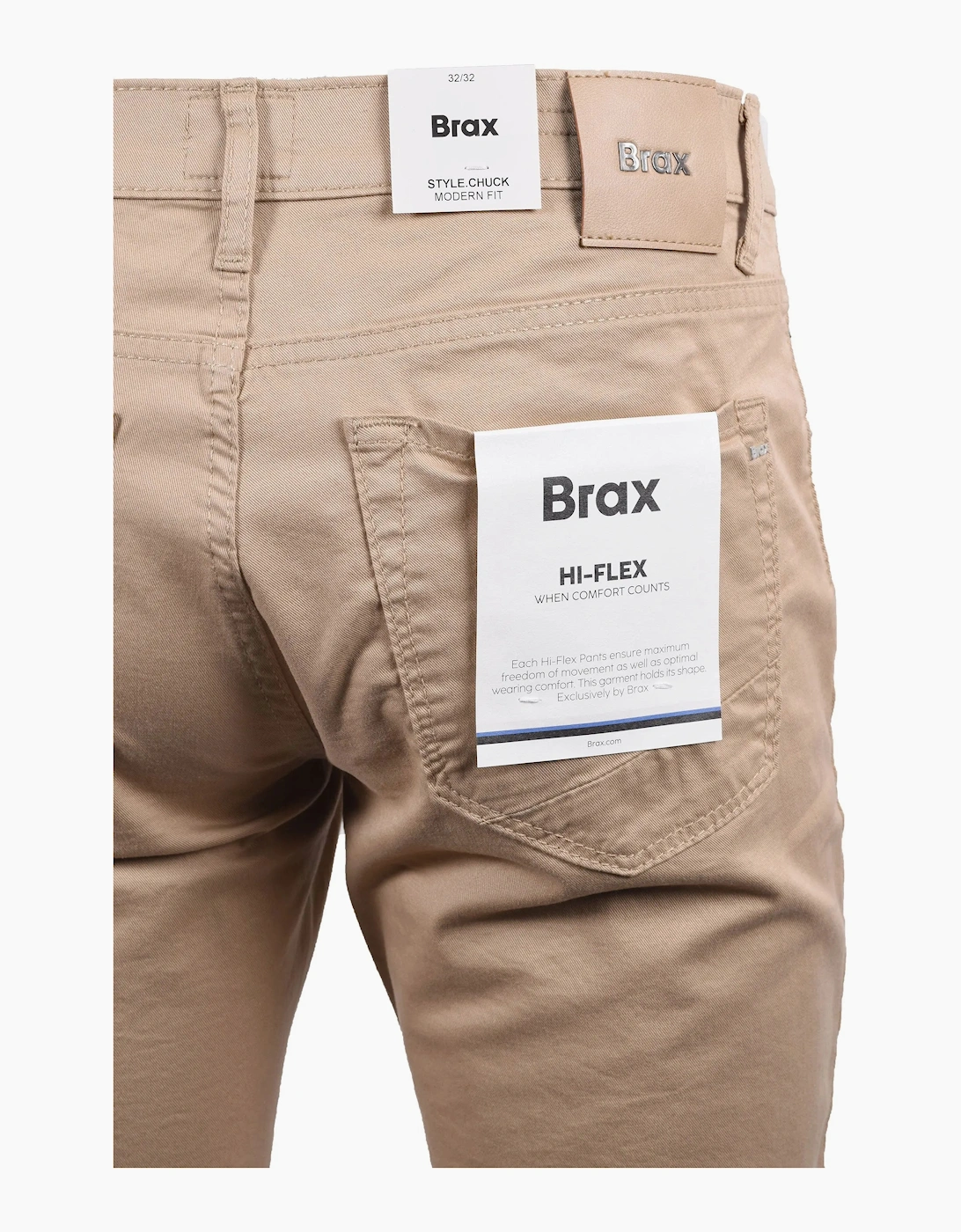 BRAX CHUCK COTTON JEANS STONE, 4 of 3