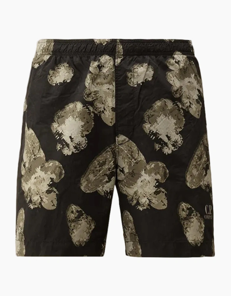 Flatt Nylon Flower Print Swim Shorts