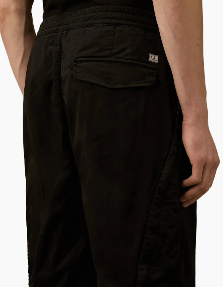 Stretch Satin Lens Cargo Pants