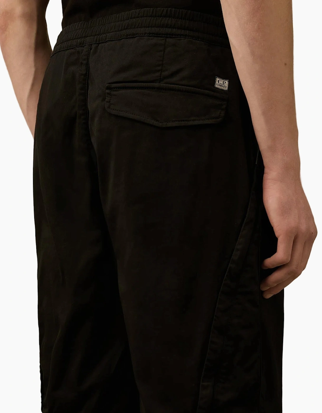 Stretch Satin Lens Cargo Pants