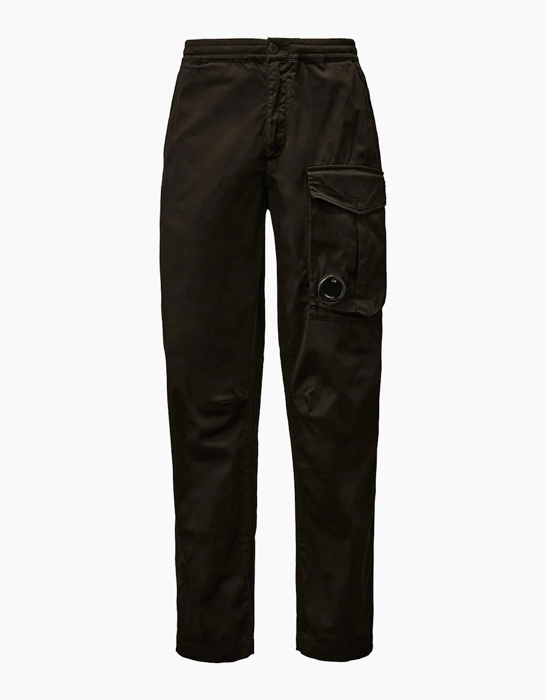 Stretch Satin Lens Cargo Pants