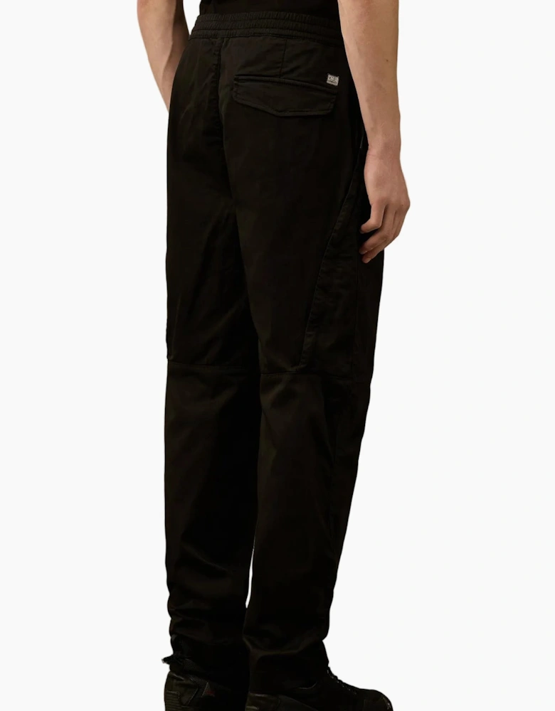 Stretch Satin Lens Cargo Pants