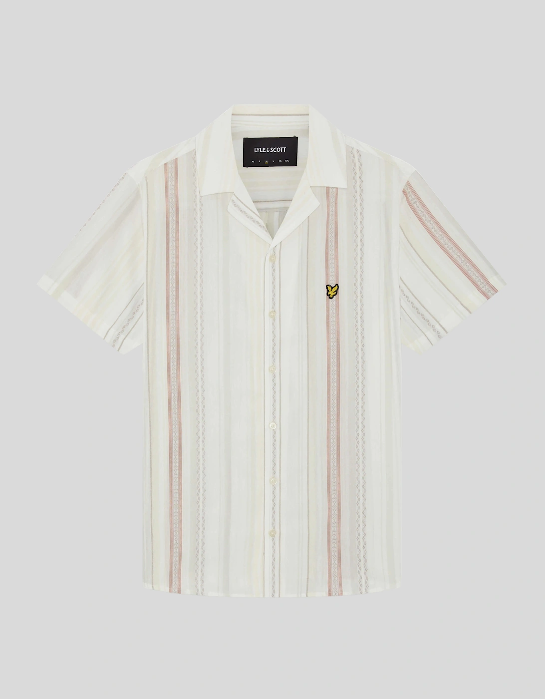 Short Sleeve Zig Zag Stripe Shirt