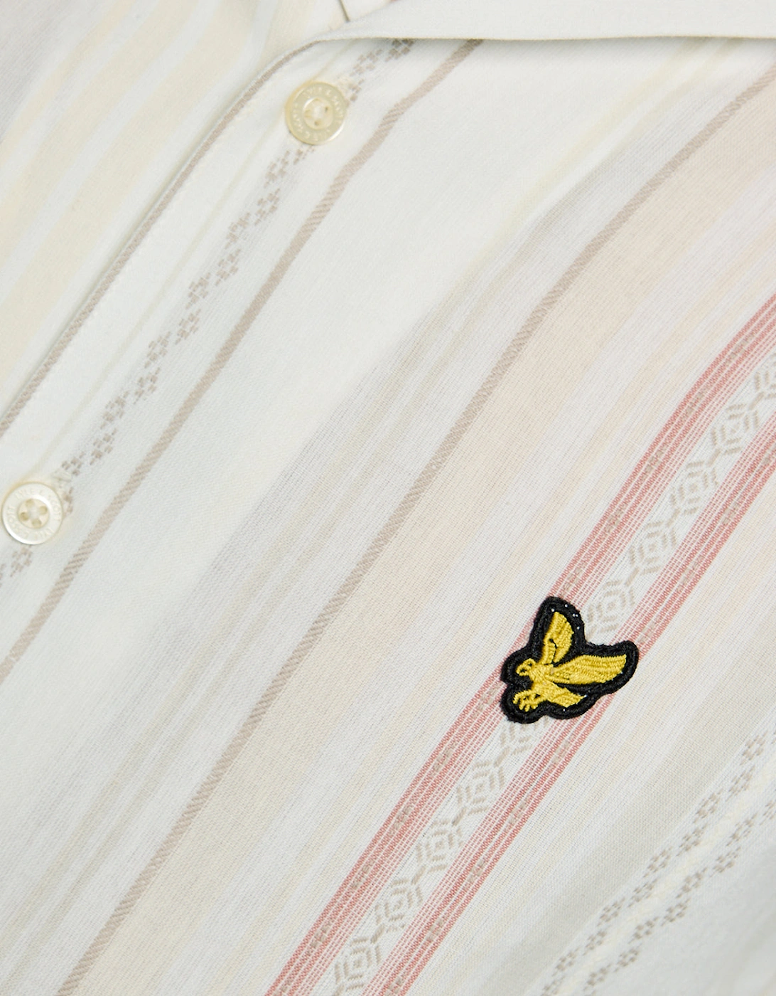 Short Sleeve Zig Zag Stripe Shirt